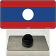 Laos Flag Novelty Metal Hat Pin