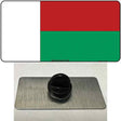 Madagascar Flag Novelty Metal Hat Pin