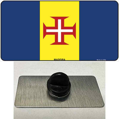 Madeira Flag Novelty Metal Hat Pin