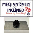 Mechanically Inclined Novelty Metal Hat Pin