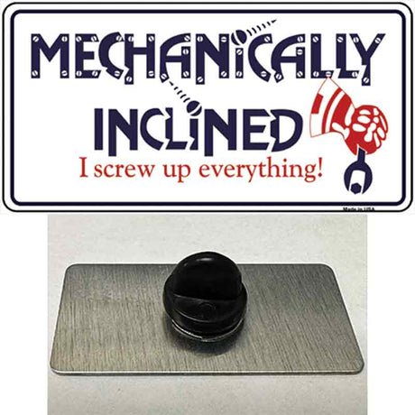 Mechanically Inclined Novelty Metal Hat Pin