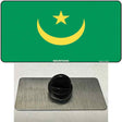 Mauritania Flag Novelty Metal Hat Pin