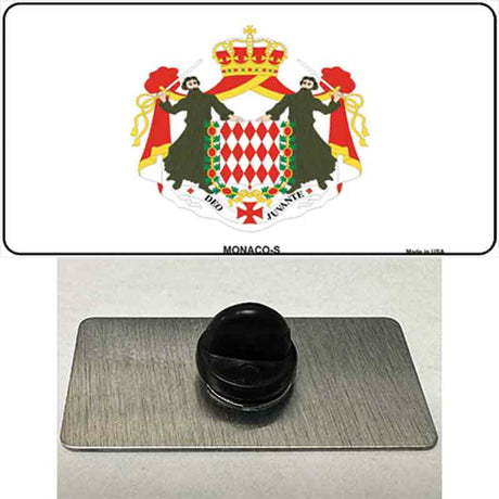 Monaco-S Flag Novelty Metal Hat Pin