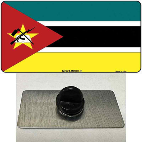 Mozambique Flag Novelty Metal Hat Pin