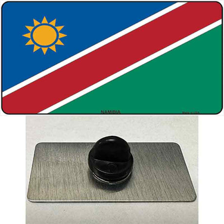 Namibia Flag Novelty Metal Hat Pin