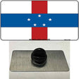 Netherlands Antilles Flag Novelty Metal Hat Pin