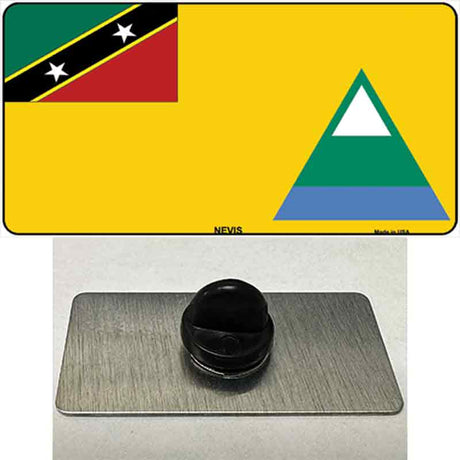 Nevis Flag Novelty Metal Hat Pin