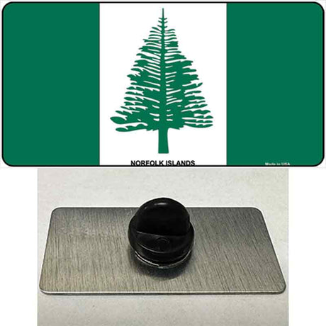 Norfolk Islands Flag Novelty Metal Hat Pin