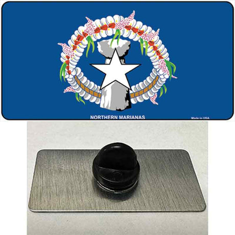 Northern Marianas Flag Novelty Metal Hat Pin