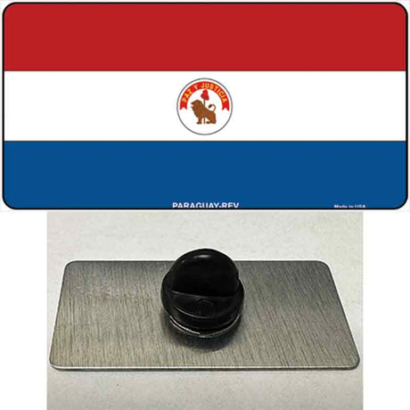 Paraguay-REV Flag Novelty Metal Hat Pin