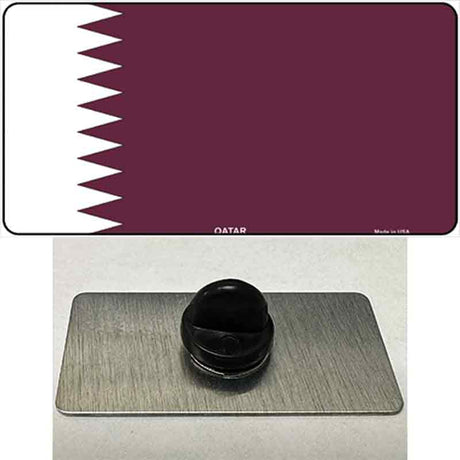 Qatar Flag Novelty Metal Hat Pin