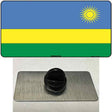 Rwanda Flag Novelty Metal Hat Pin