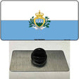 San Marino Flag Novelty Metal Hat Pin