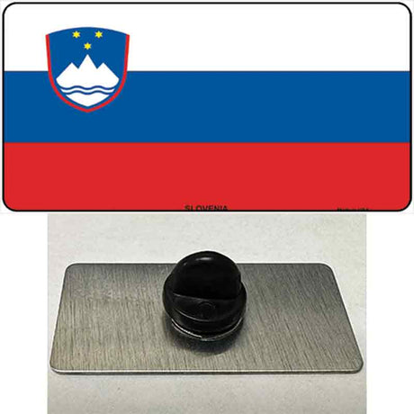 Slovenia Flag Novelty Metal Hat Pin