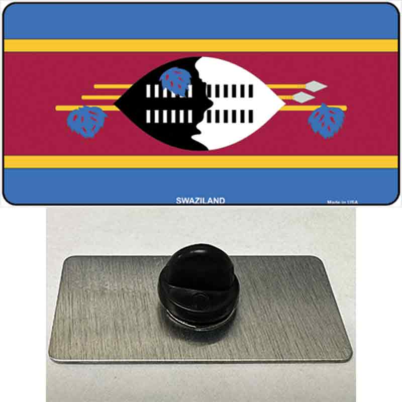 Swaziland Flag Novelty Metal Hat Pin