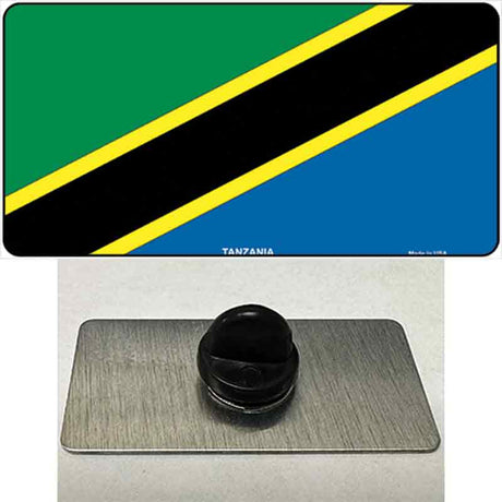 Tanzania Flag Novelty Metal Hat Pin