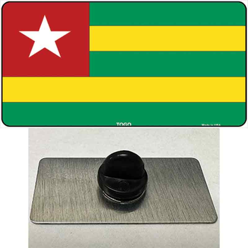 Togo Flag Novelty Metal Hat Pin