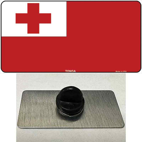 Tonga Flag Novelty Metal Hat Pin