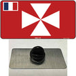 Wallis Flag Novelty Metal Hat Pin