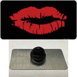 Full Red Lips Novelty Metal Hat Pin