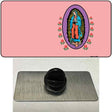 Virgin Mary Pink Novelty Metal Hat Pin