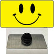 Happy Face Novelty Metal Hat Pin