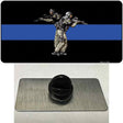 Thin Blue Line Police SWAT Novelty Metal Hat Pin