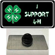 I Support 4-H Novelty Metal Hat Pin