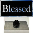 Blessed Blue Sky Cloud Novelty Metal Hat Pin