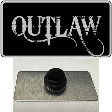 Outlaw Novelty Metal Hat Pin