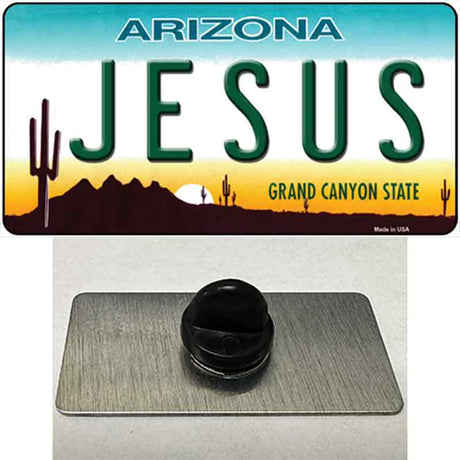 Jesus Arizona State Novelty Metal Hat Pin