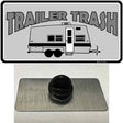 Trailer Trash Novelty Metal Hat Pin