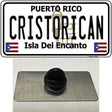 Cristorican Puerto Rico Novelty Metal Hat Pin