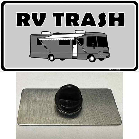 RV Trash Aluminum Automotive Novelty Metal Hat Pin