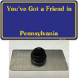 Pennsylvania Blue State Blank Novelty Metal Hat Pin