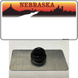 Nebraska Amber State Blank Novelty Metal Hat Pin