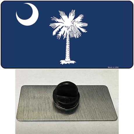 South Carolina State Flag Novelty Metal Hat Pin