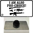 I Am Pro-Choice Novelty Metal Hat Pin