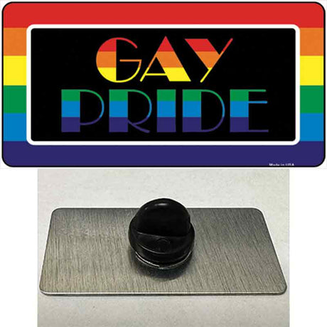 Gay Pride Novelty Metal Hat Pin