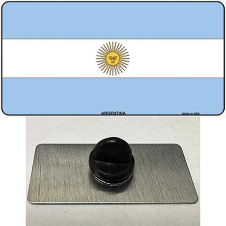 Argentina Flag Novelty Metal Hat Pin