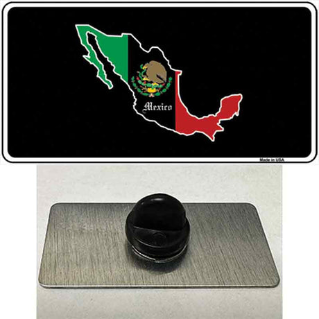 Mexico Outline Novelty Metal Hat Pin