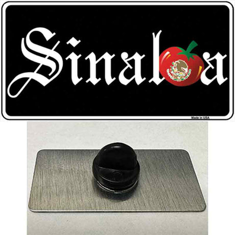 Sinaloa Black Novelty Metal Hat Pin