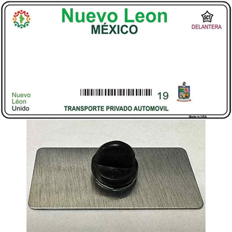 Nuevo Leon Mexico Blank Novelty Metal Hat Pin