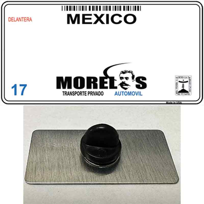 Morelos Mexico Novelty Metal Hat Pin