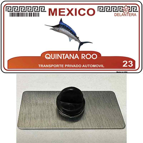 Quintana Roo Mexico Novelty Metal Hat Pin