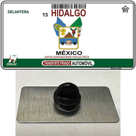 Hidalgo Mexico Novelty Metal Hat Pin