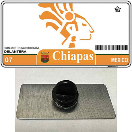 Chiapas Mexico Novelty Metal Hat Pin