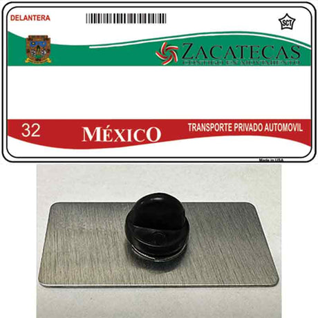 Zachatecas Mexico Novelty Metal Hat Pin