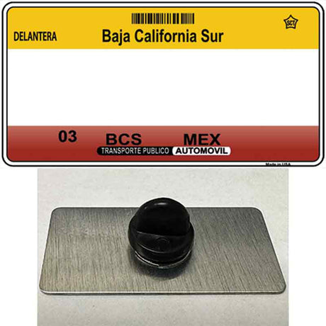 Baja California Sur Blank Novelty Metal Hat Pin