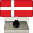 Denmark Flag Novelty Metal Hat Pin